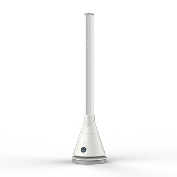 JS DUO 2.0– Ceramic Bladeless Tower Fan – HEATING + COOLING Tower Fan – iOS & Android APP support